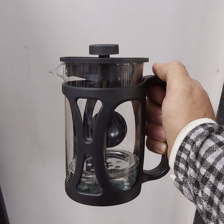 فرنچ پرس 600میلی لیتر استارباکس (پیرکس و abs) همراه یک پیمانه