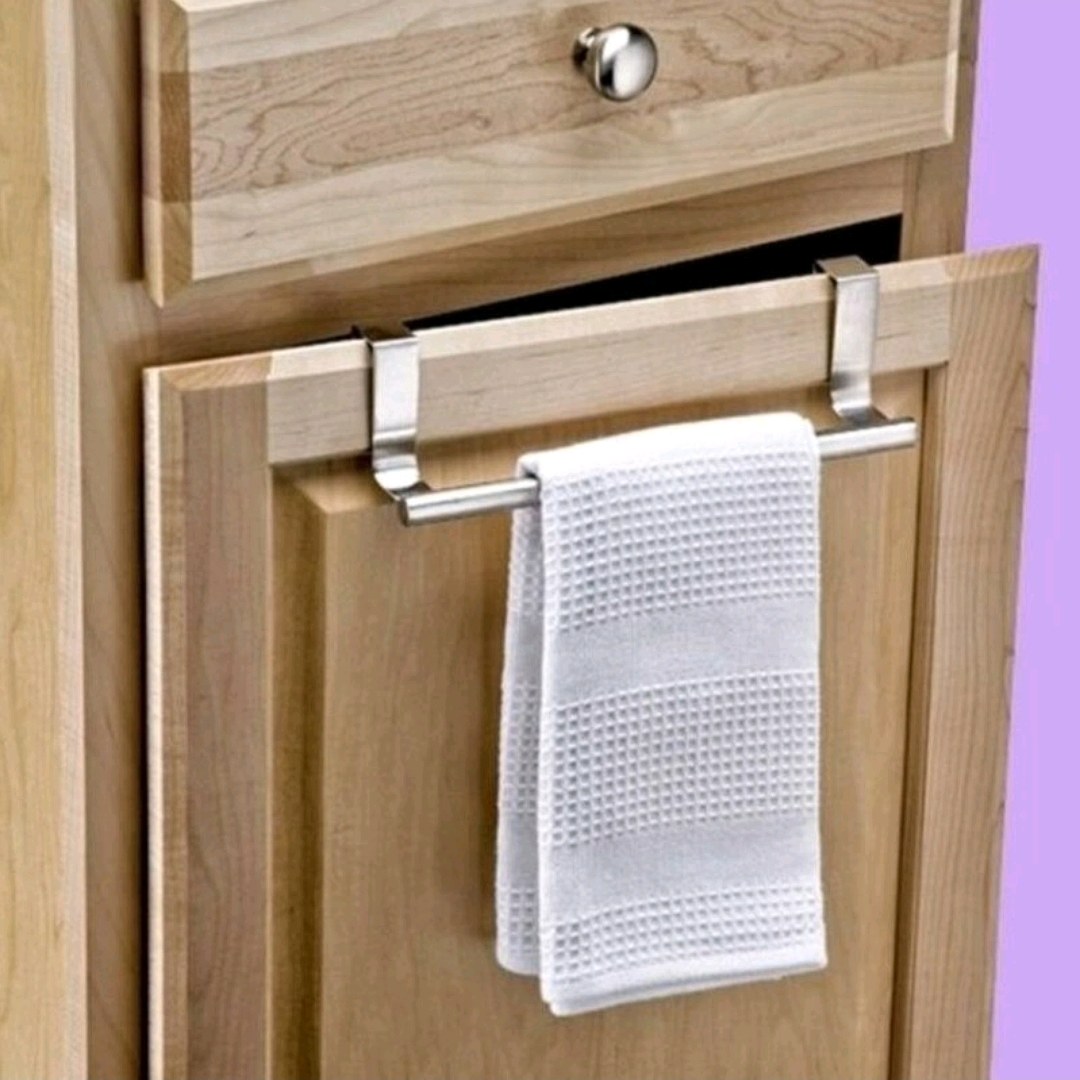 آویز دستمال و حوله و وسایل آشپزخانه کابینتی(آویز حوله و دستکش).