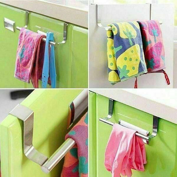 آویز دستمال و حوله و وسایل آشپزخانه کابینتی(آویز حوله و دستکش).