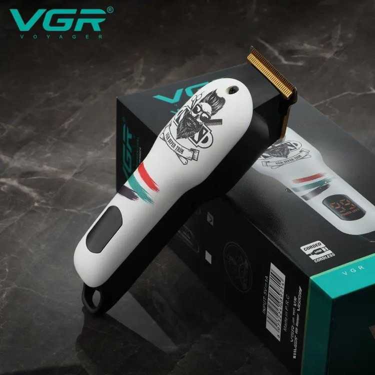 ماشین اصلاح خط زن وی جی ار مدل VGR V-971 اصلاح صورت و بدن وی جی آر اصلی مدل 971