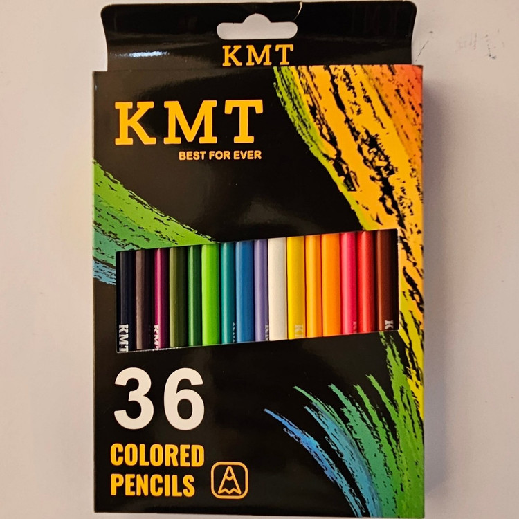 مداد رنگی KMT کی تی ام 12 تا 48 تایی