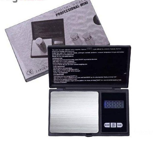 ترازو کتابی دیجیتال جیبی 500 گرمی دقت 0.01